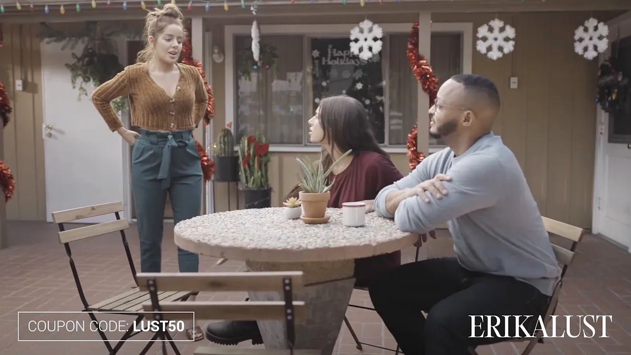 Erika Lust film features threesomes and oral sex among hot brunettes