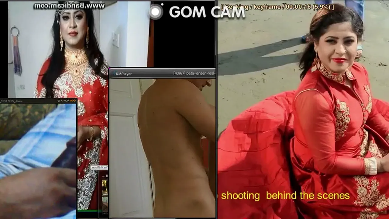 Bangladeshi desi girl strips and masturbates
