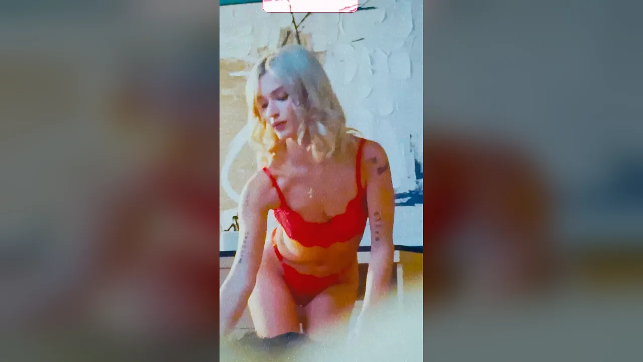 Emma Rosie plays a hot blonde in a masturbation and blowjob parody
