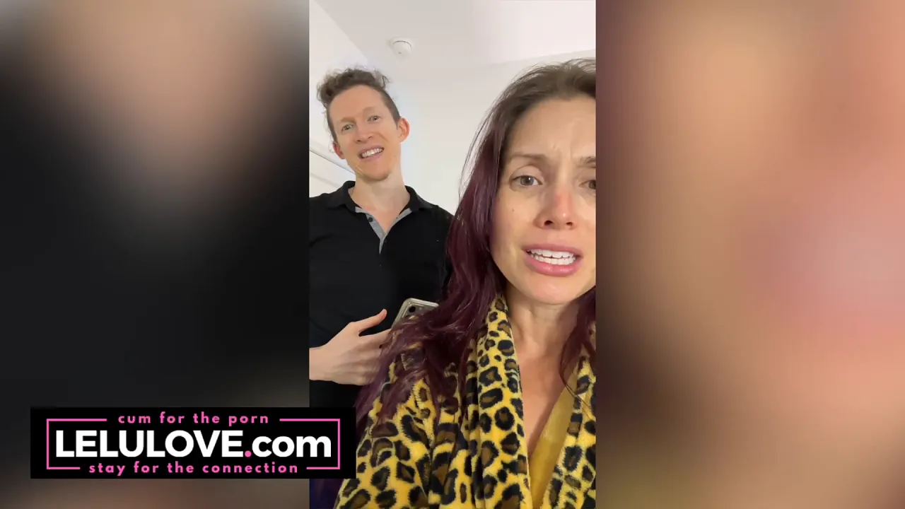 Naughty MILF Lelu Love laughs and dances after wild sex with farting and cum overflow