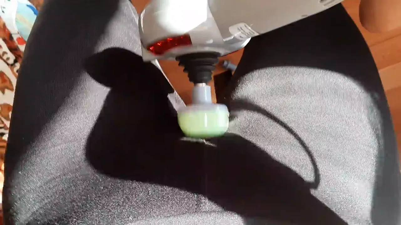 Good girl Semera flies an intense orgasm while masturbating with a big vibrator