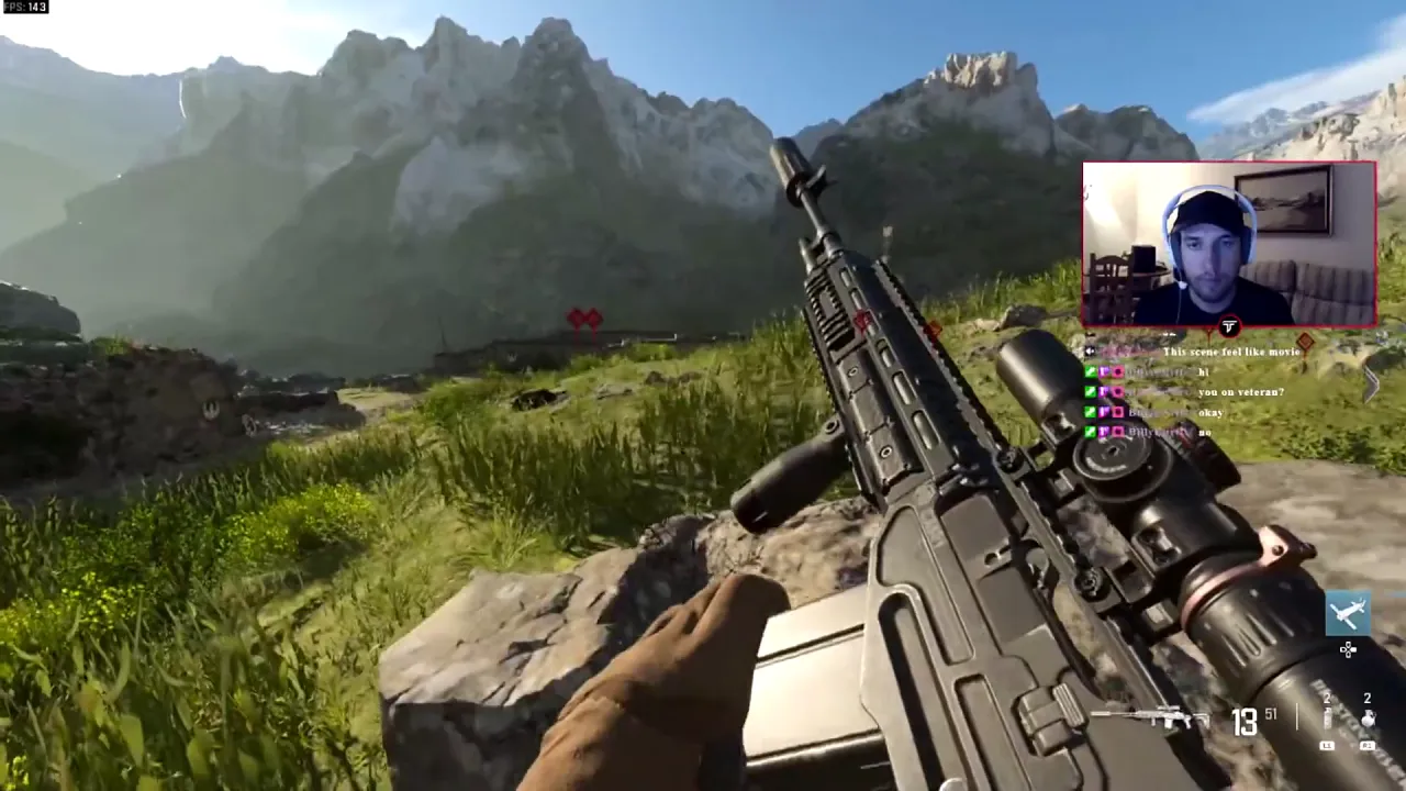 Modern Warfare 3 hardcore cartoon celebrity POV webcam mission
