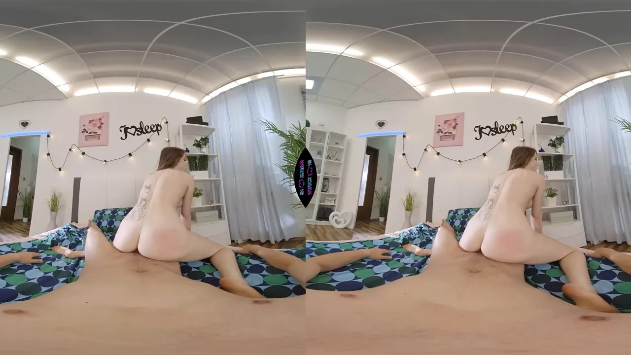 Virtual reality POV hardcore sex with petite brunette Eden Ivy