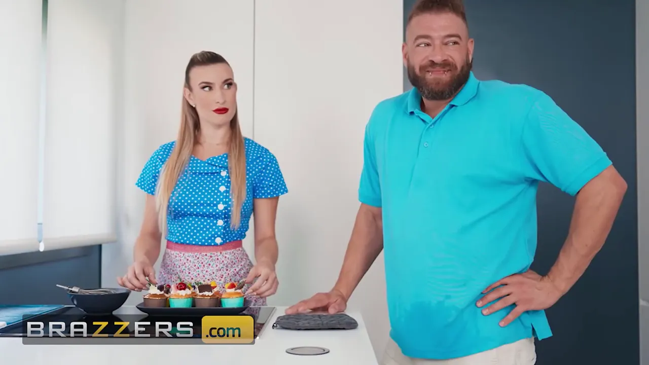 BRAZZERS - Apra Shay won’t stop until she gets a taste of Xander's cock right under his gf’s nose