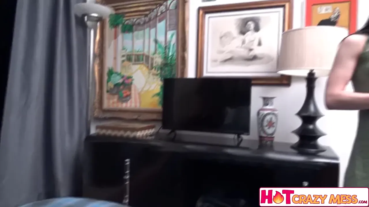 Slutty stepsister fucks Alex Adams in POV video