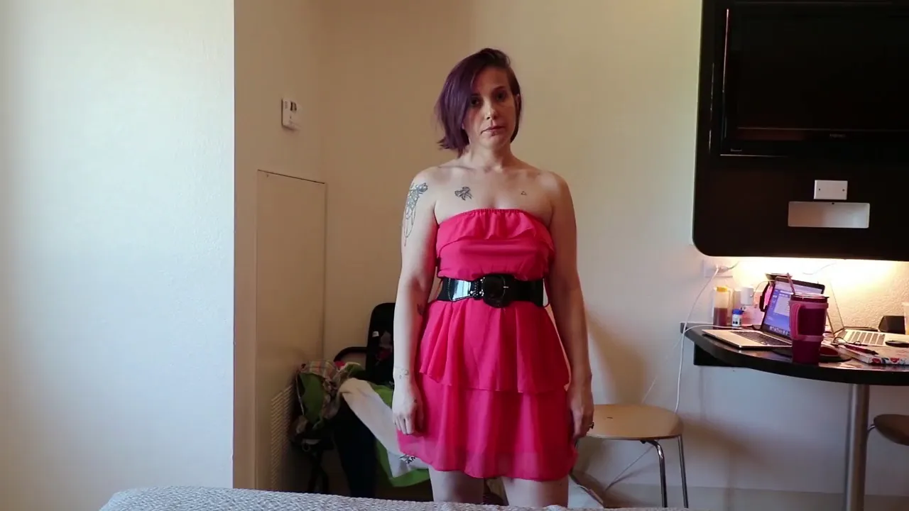 Jane Cane films POV as she bullies her girlfriend's hot MILF for a handjob and