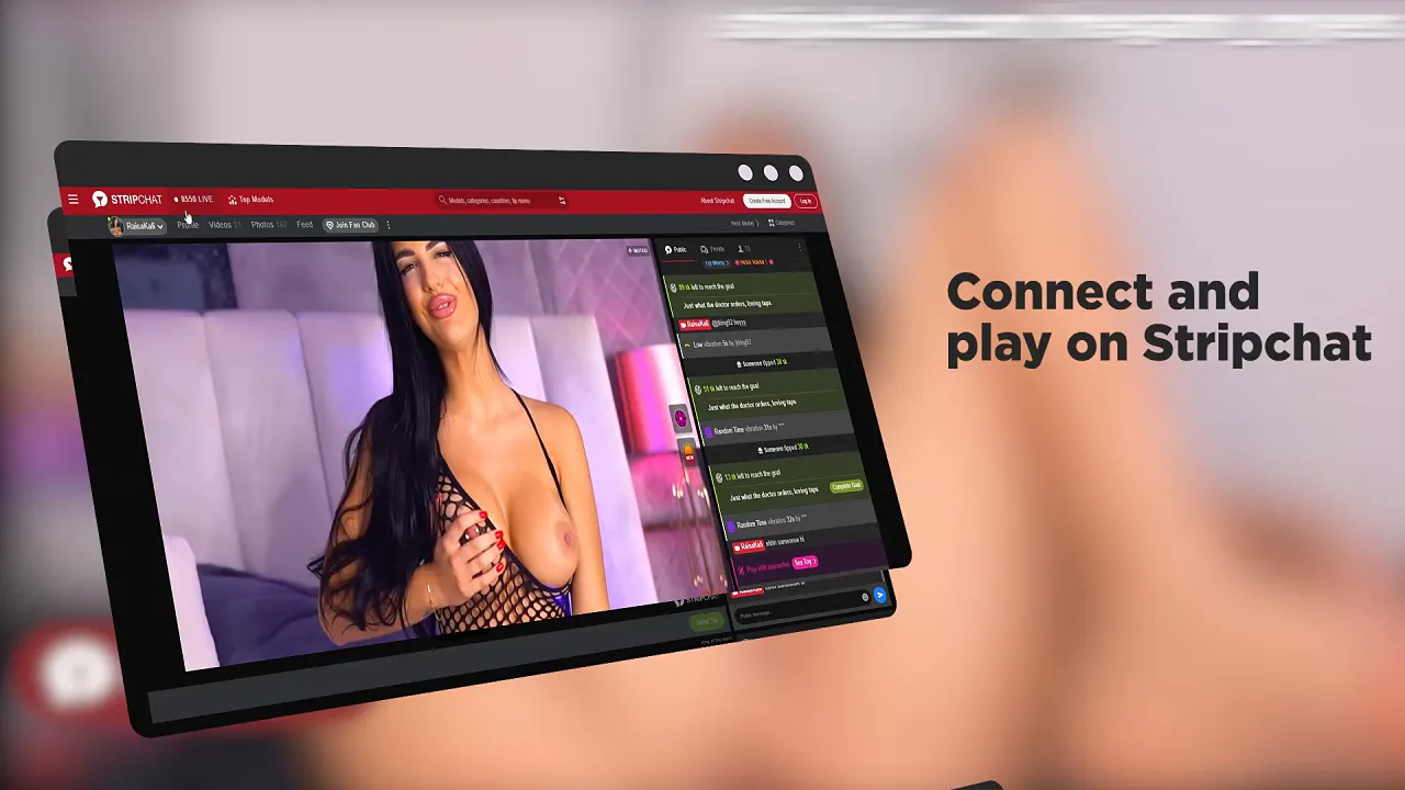 Brunette webcam model megann_myers masturbates and has a perfect pussy orgasm while