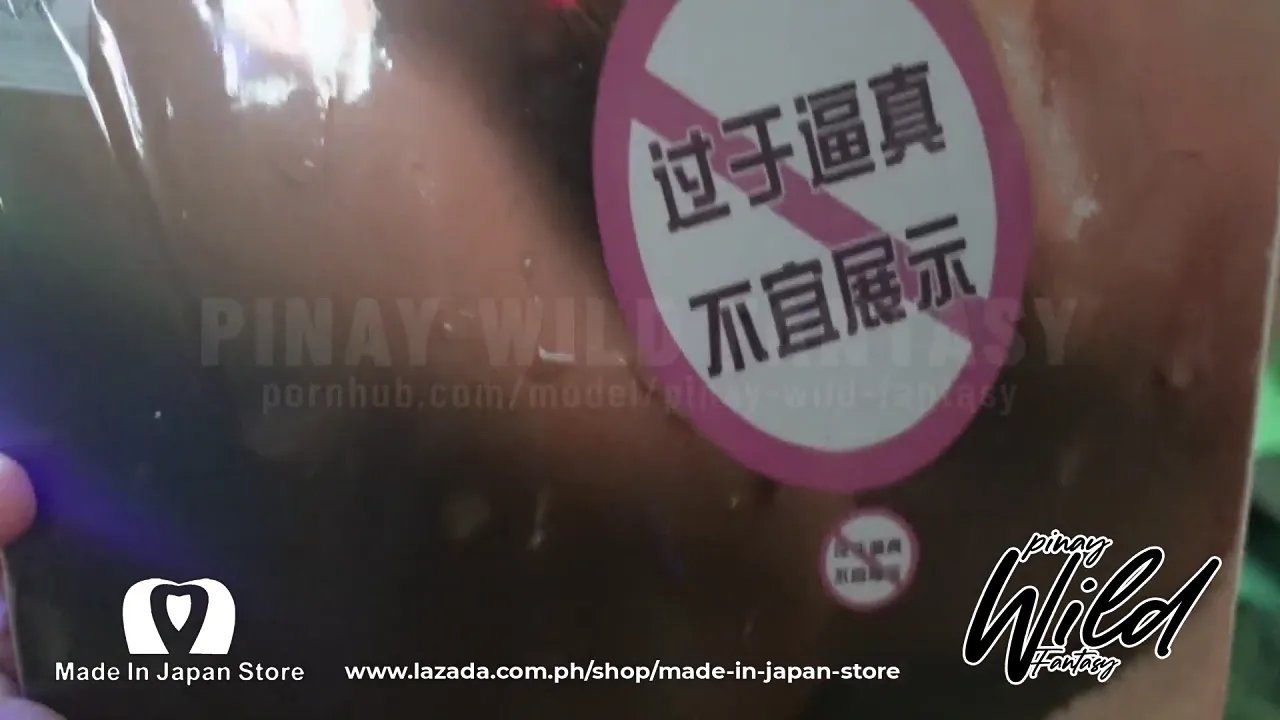 Pinay wild fantasy unboxing sex toys product from made in japan store