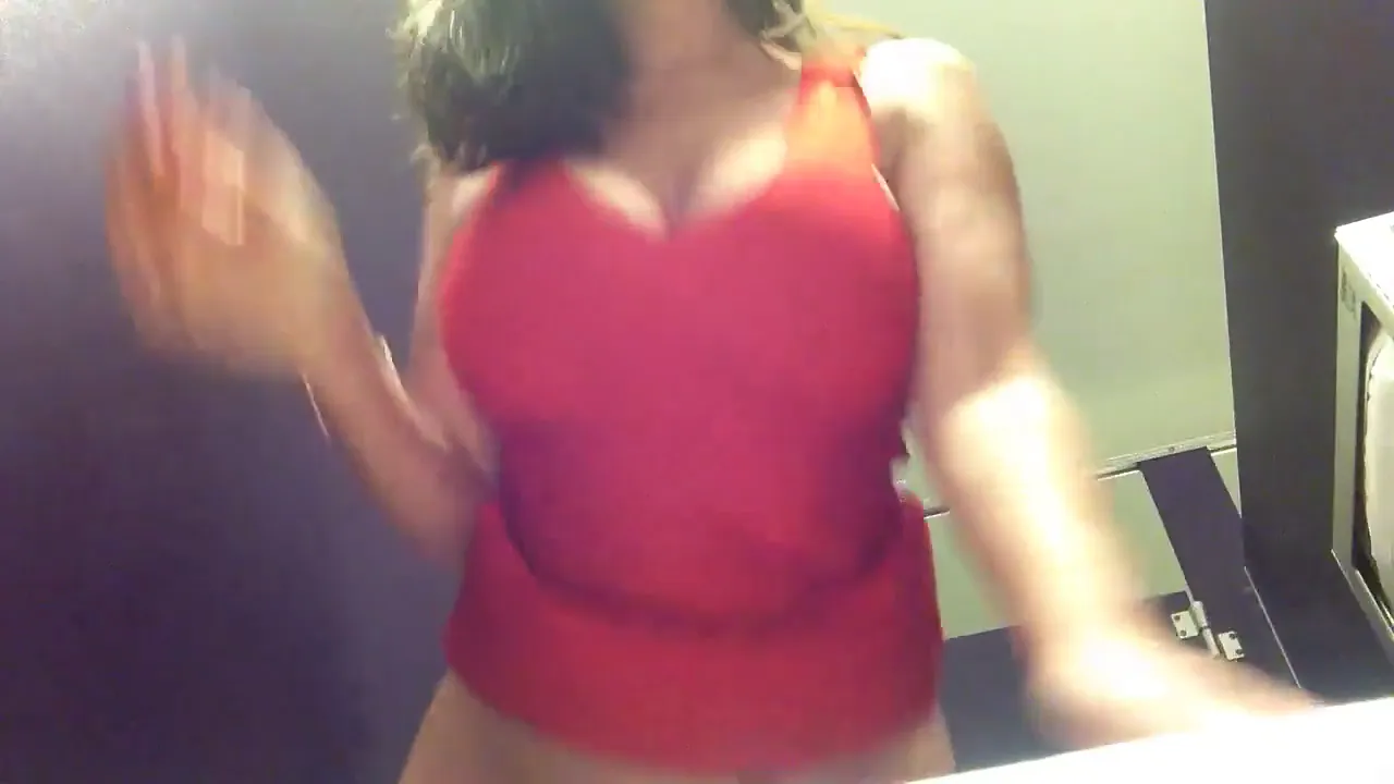 Curvy Welsh solo girl with big tits and ass masturbates in the bathroom