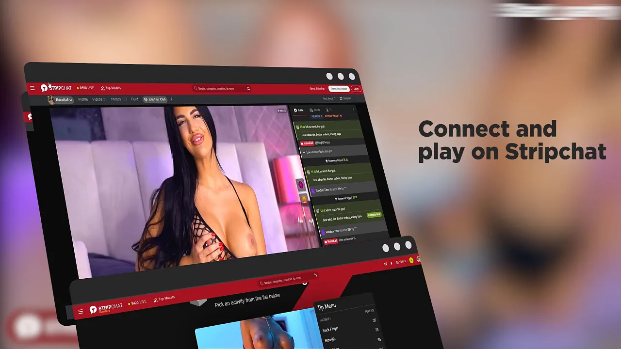 Start_party's sexy girls in skirts have a threeway with him and share deepthroat blowjobs