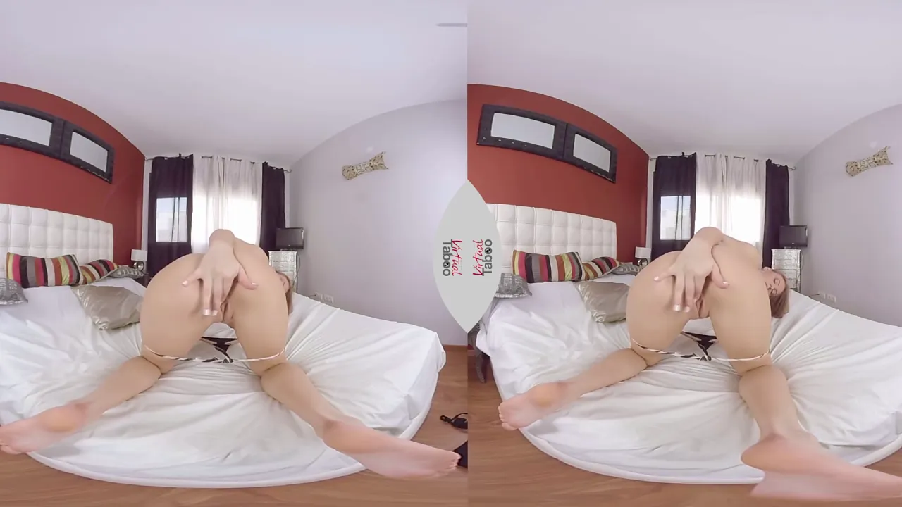 Virtual reality taboo: Viola Bailey masturbates with her big natural tits