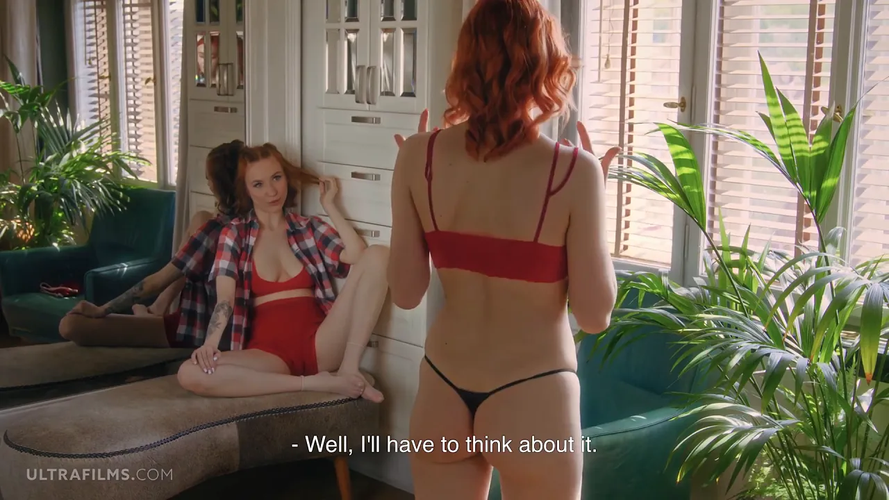 Lilly Mays and Lola Red take a break from sports to have lesbian fingering and pussy