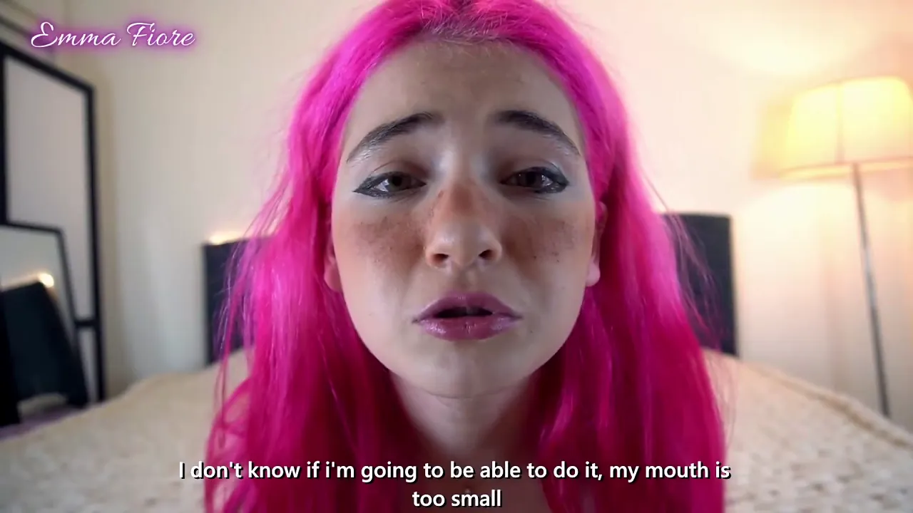 Emma Fiore's petite redhead JOI session for her pendeja