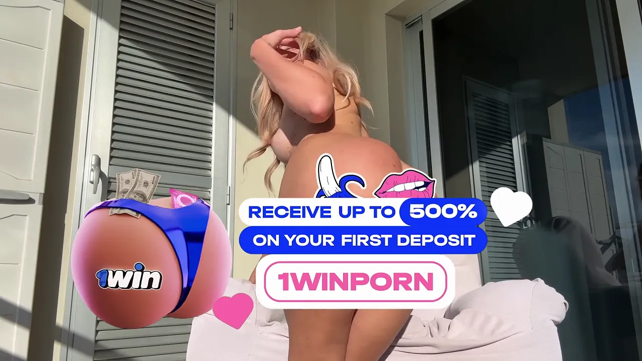 Kris Price masturbates her tight pussy with a big cock in public