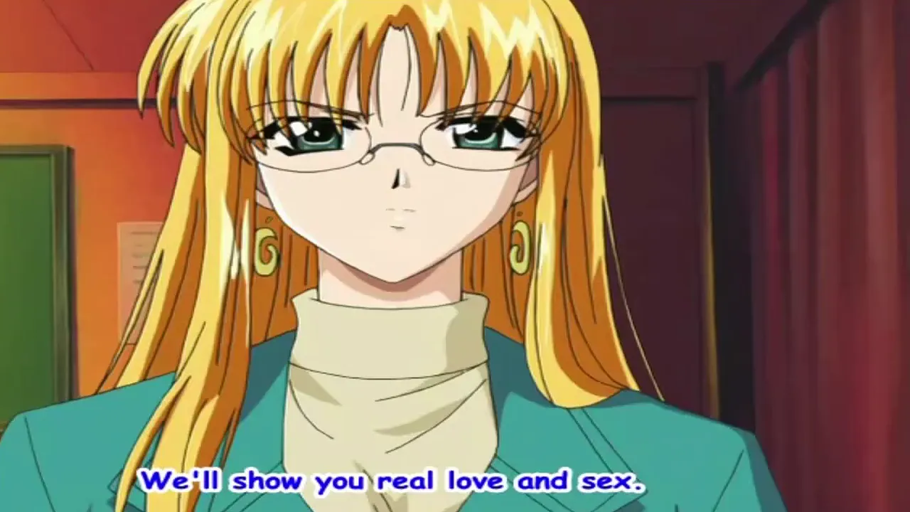 Professor Aizzaki fucks two sexy Asian students in animated hentai video