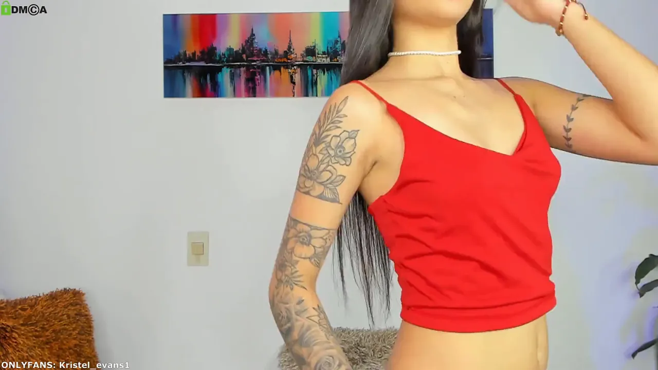 Young woman has anal and blowjob on webcam