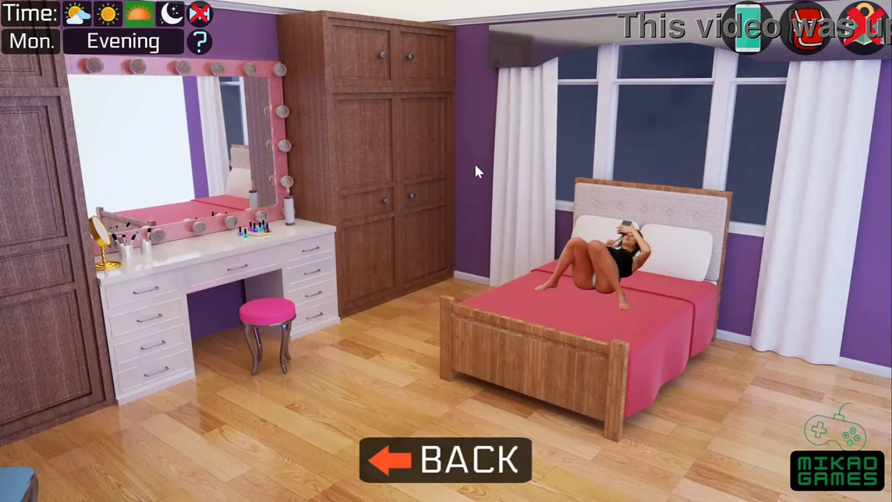 Step sister uses vibrator to masturbate in Milfy City episode 63