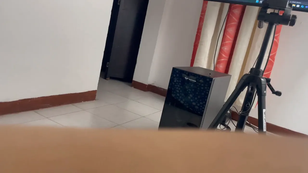 Ema Abby films herself masturbating with a big ass on webcam for OnlyFans
