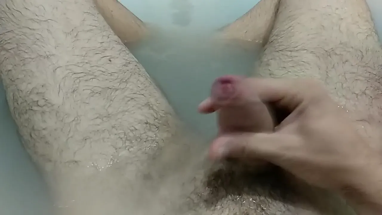 Amateur girl with big tits and ass masturbates in bathroom