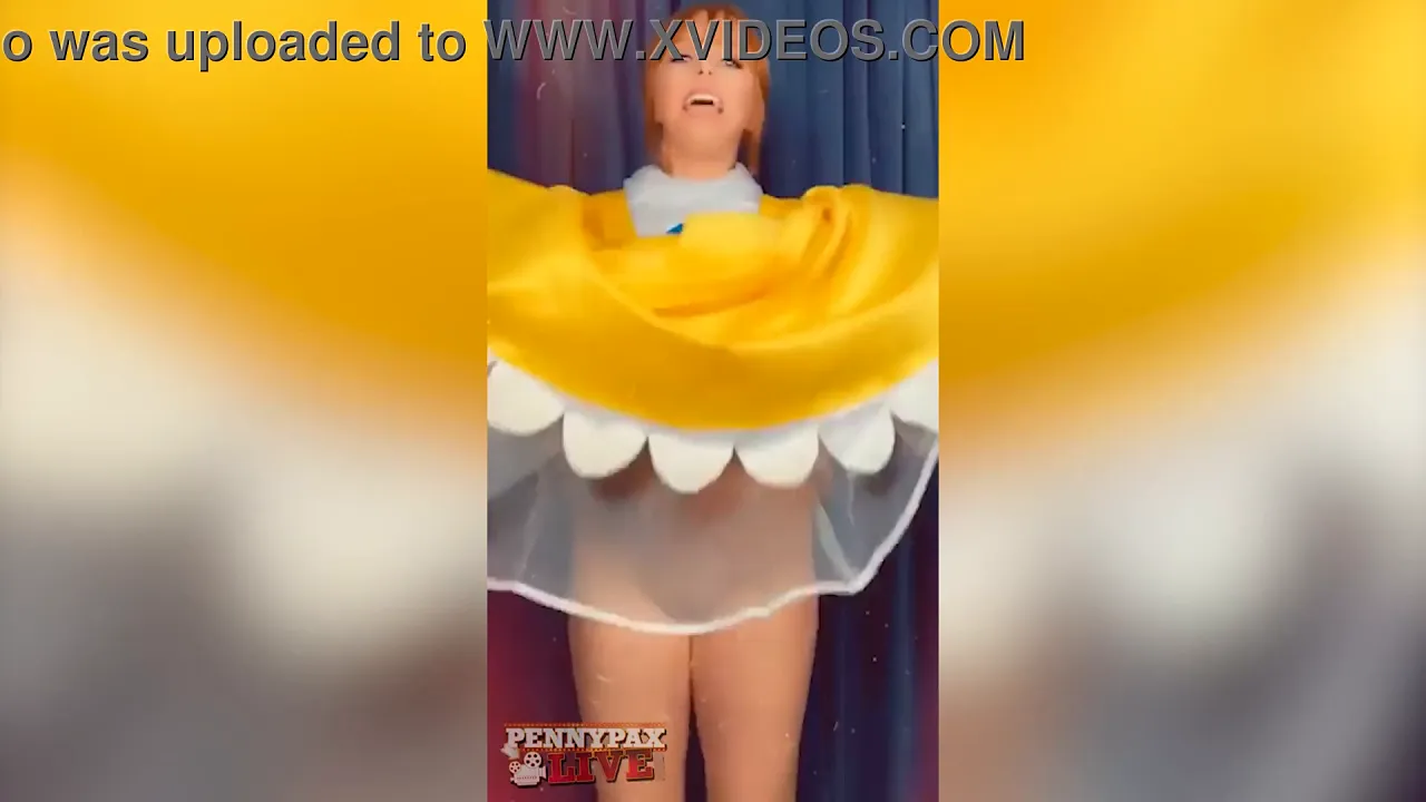 Stunning redhead Penny Pax masturbates with a dildo in her solo role-play