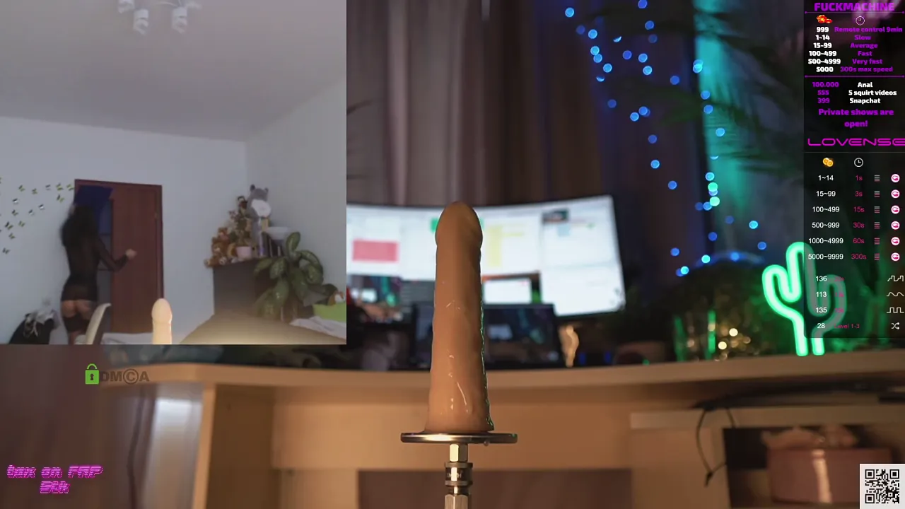 Fabulous cb performs naughty webcam roleplay with a big dick and dildo