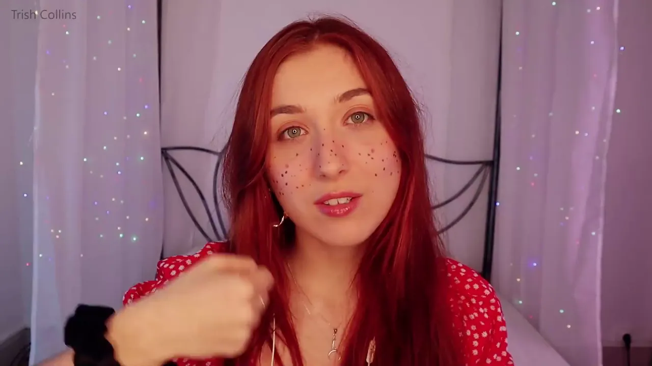 Redhead ASMR Joi whispers and masturbates with Tascam recorder