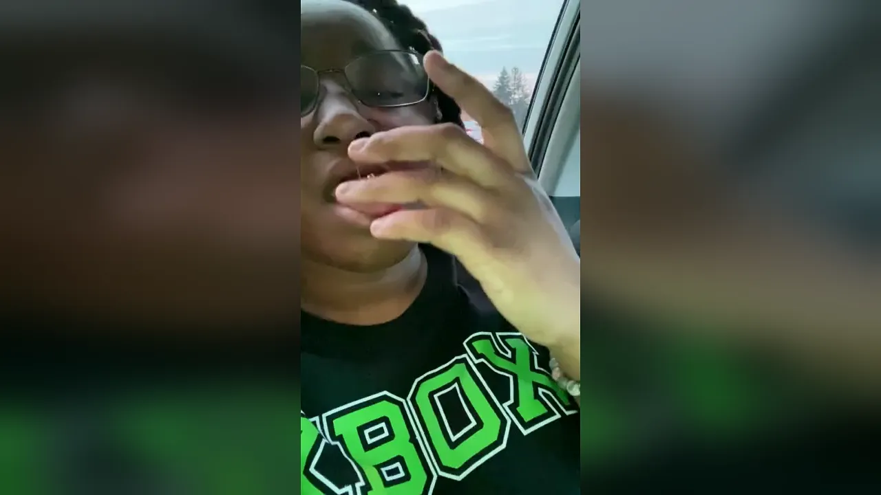 Ebony solo masturbation with big tits and ass