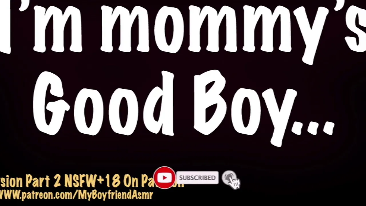 Submissive male moans and masturbates to ASMR audio