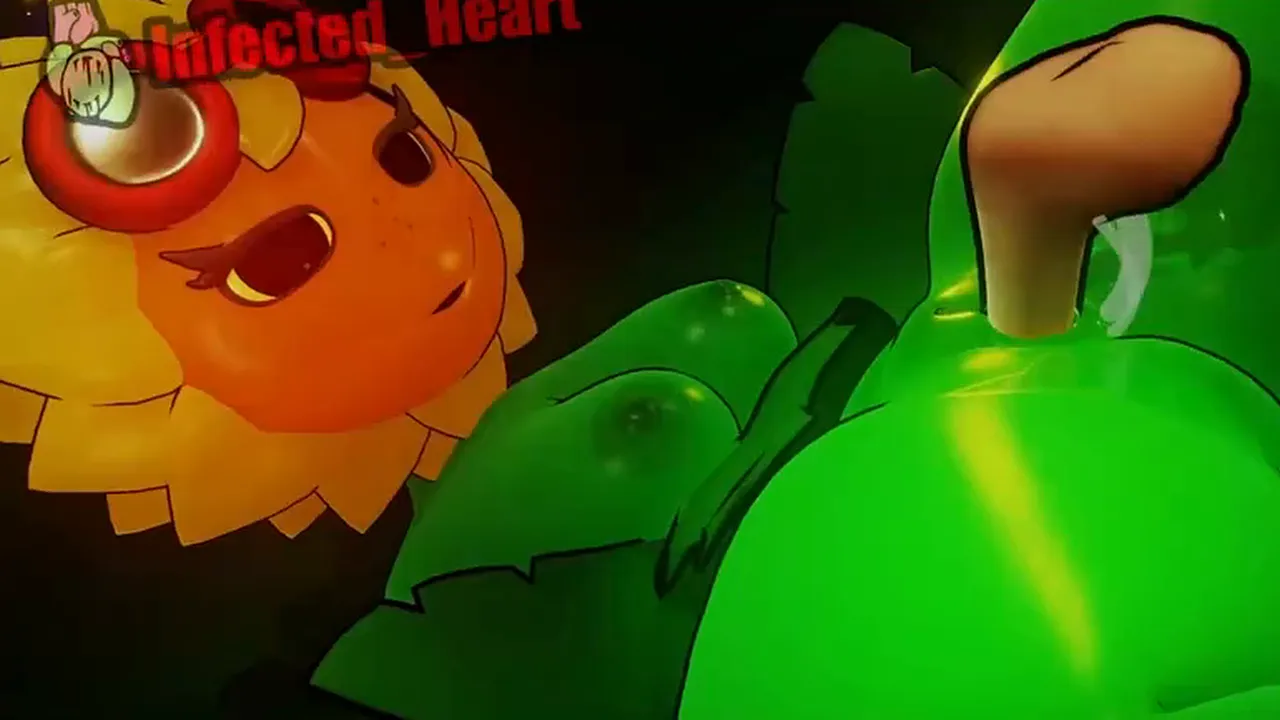Animated Solar Flare masturbates with BDSM and grinding leading to a climax