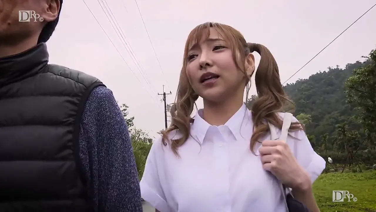 Japanese girl masturbates and gets creamed on after school