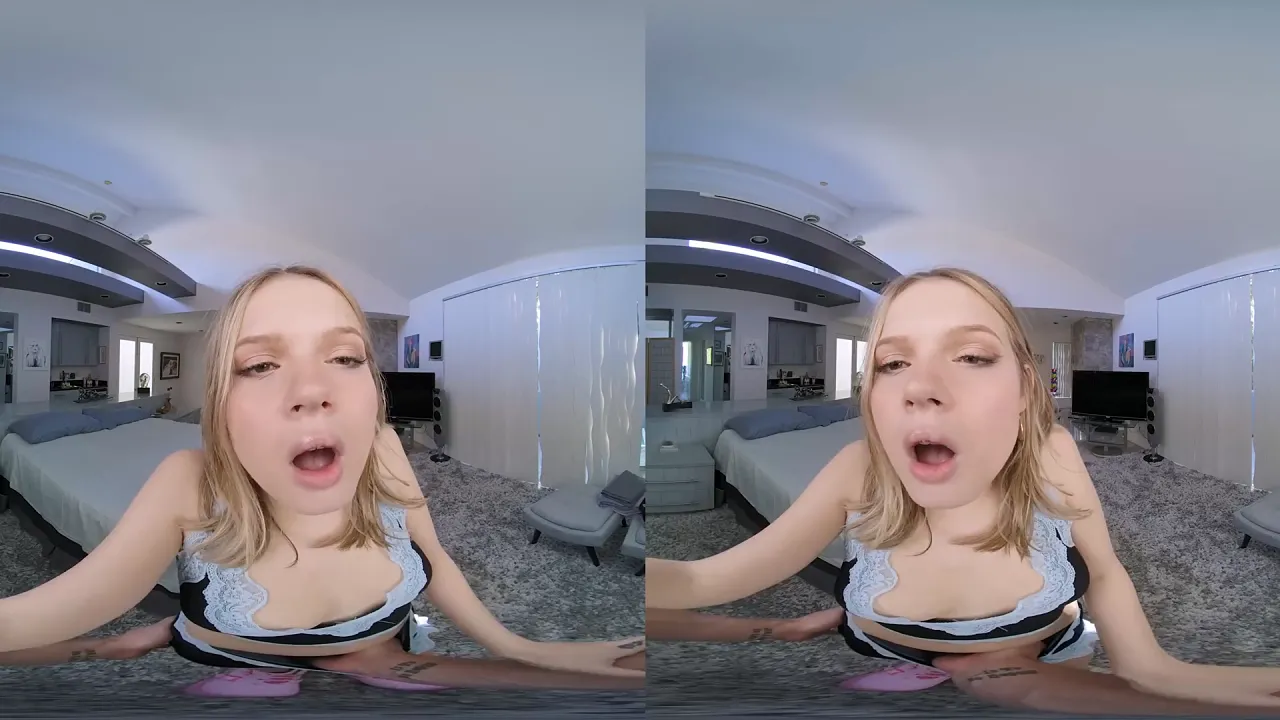Petite babe Coco Lovelock deepthroats and has hardcore POV sex