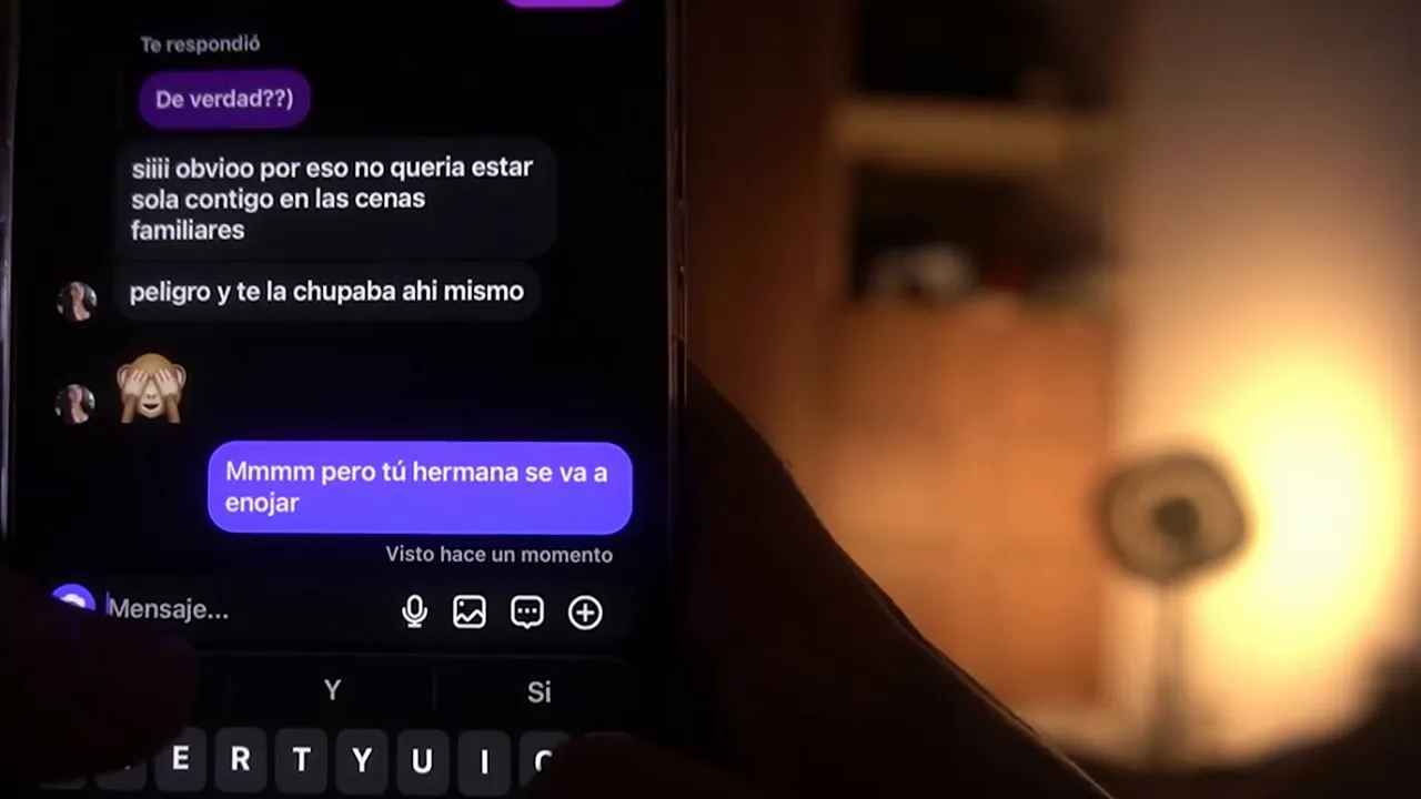 Guy begs forgiveness from girlfriend after getting caught looking at her sister's nude