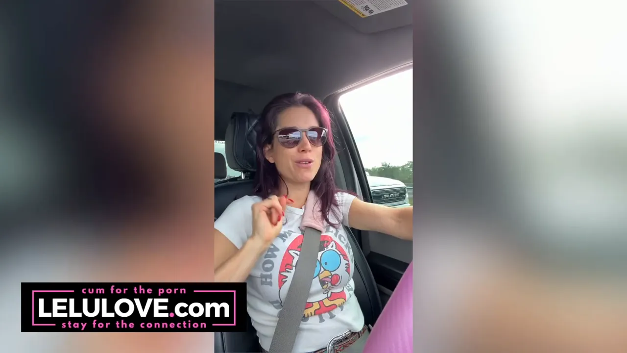 Lelu Love wakes up naked in bed and plays bullseye shots in a solo webcam reality vlog