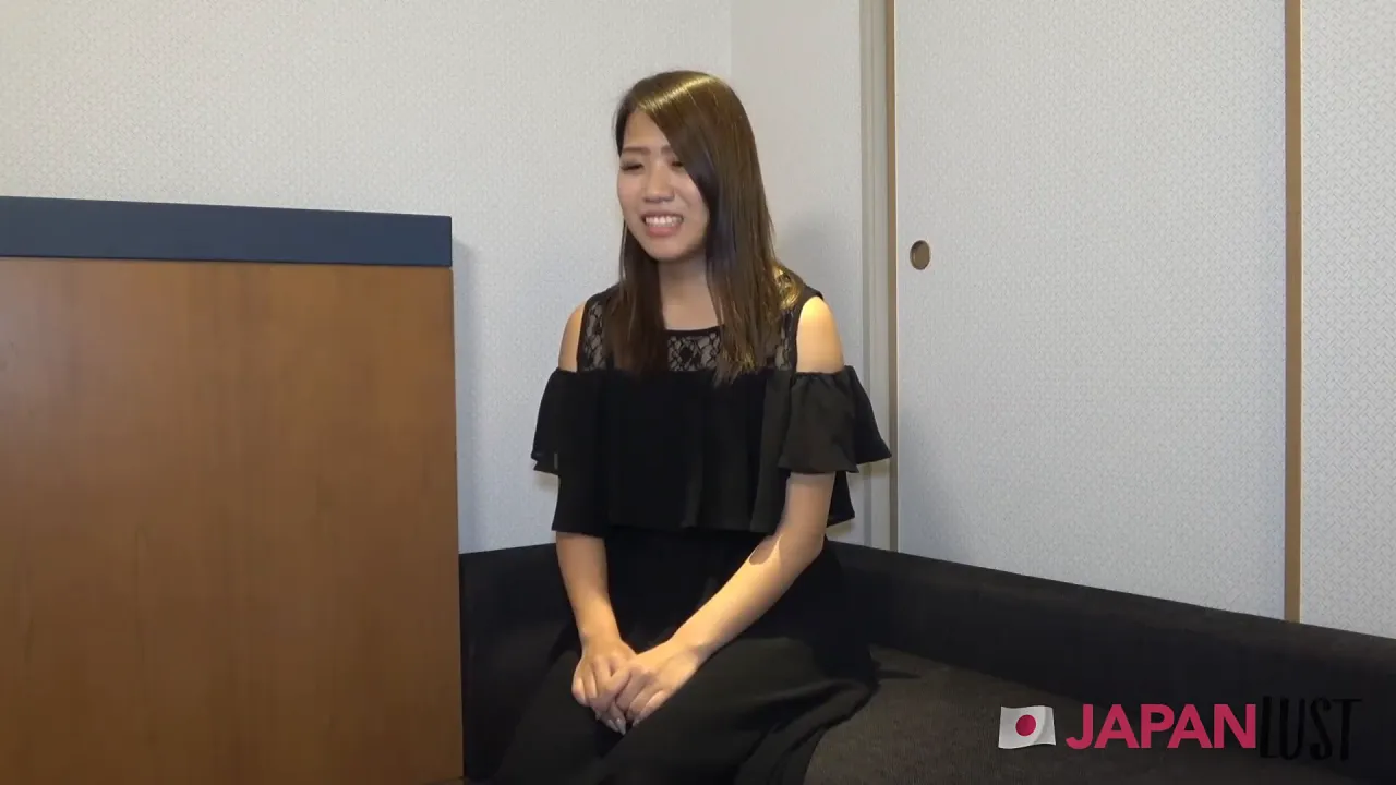Japanese girl with small tits gets hard sex and creampie