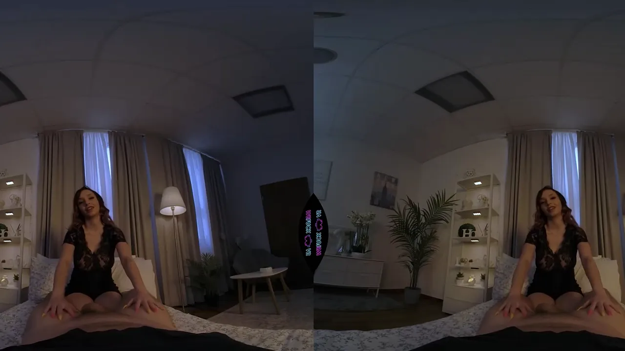 Pregnant Russian MILF uses webcam VR to find a cock for her big bouncing tits